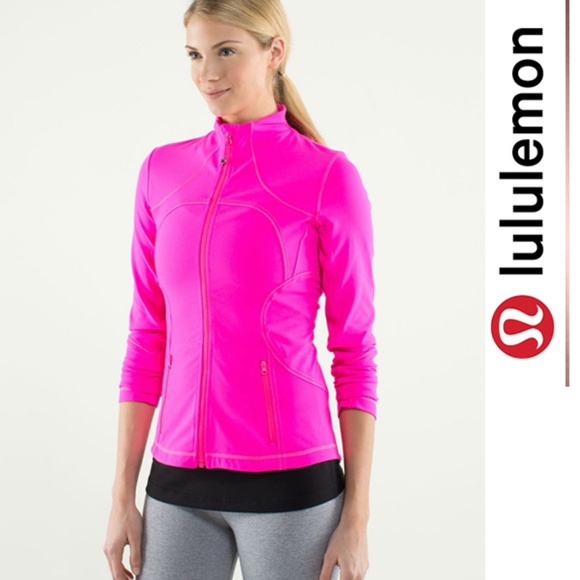 lululemon athletica Jackets & Blazers - Lululemon | Forme Jacket In Hot Pink
